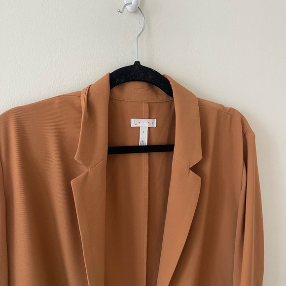 Leith Brown Blazer Jacket - Picture 2 of 5